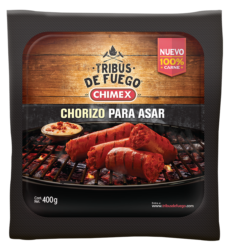Empaque Chorizo para asar Chimex Empaque Chorizo para asar Chimex